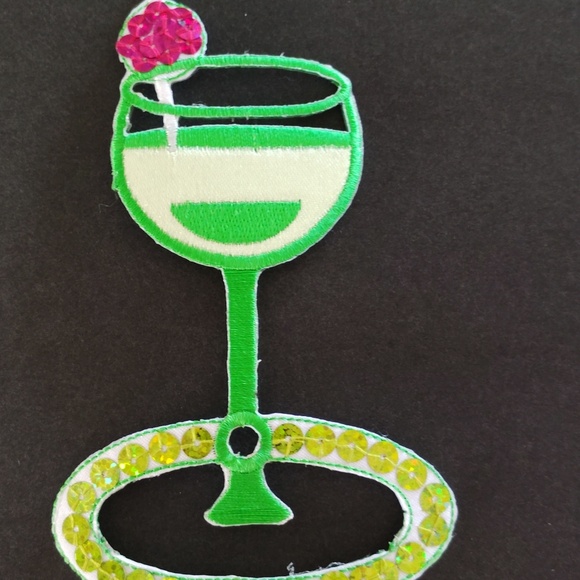 Sequined & Beaded Iron On Appliques Bundle of 3 - Picture 9 of 16